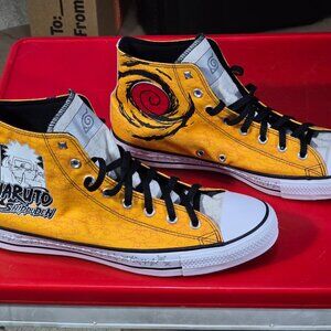 Converse Naruto Shippuden Chucks Mens 13 All Star Custom By You NEW A16361C